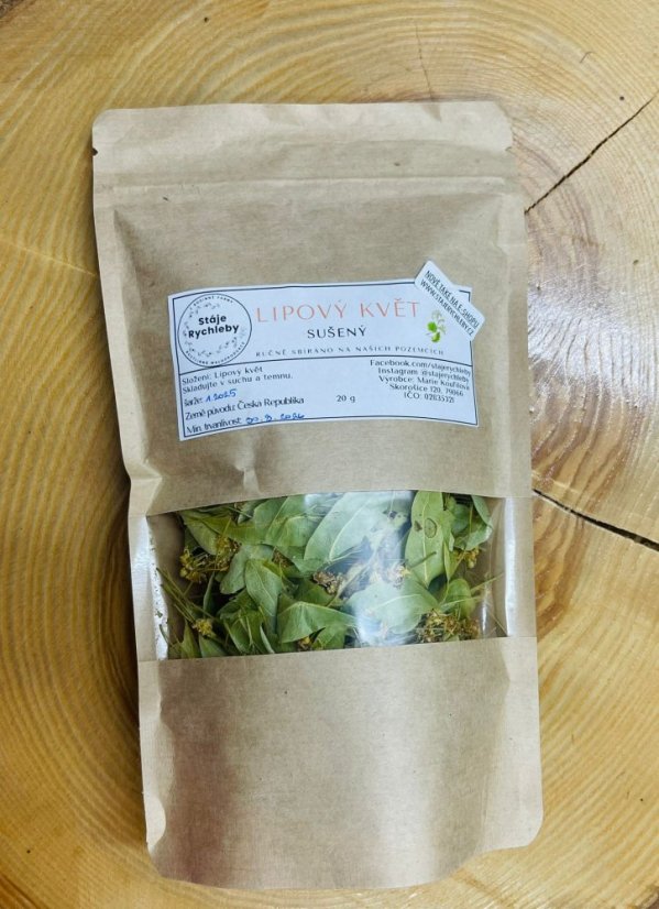 Lipový květ sušený