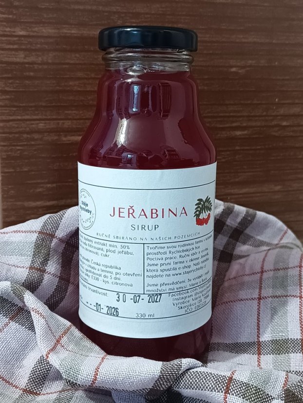 Jeřabina sirup