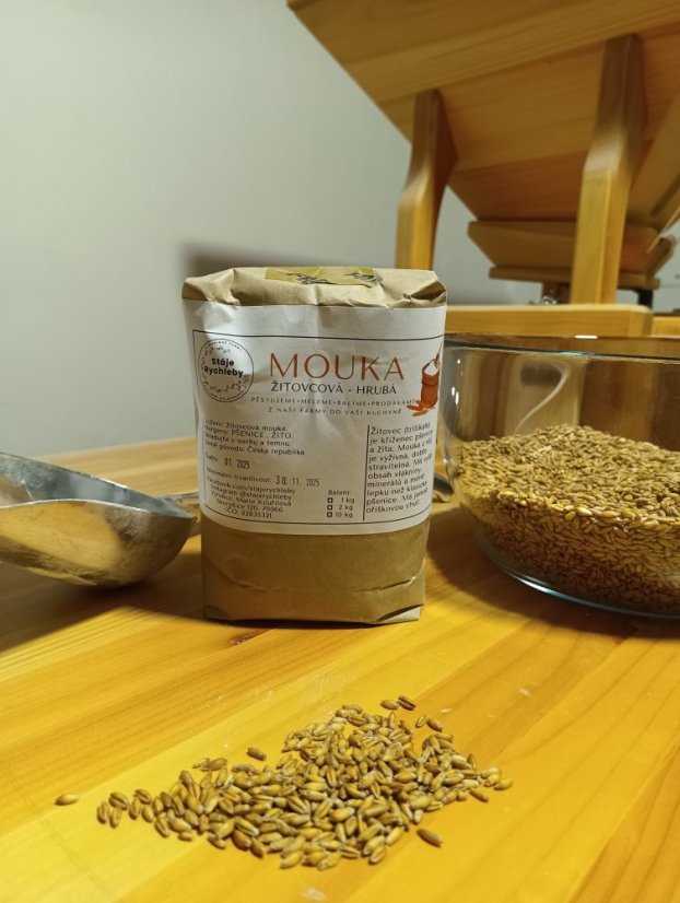 Žitovcová mouka - HRUBÁ