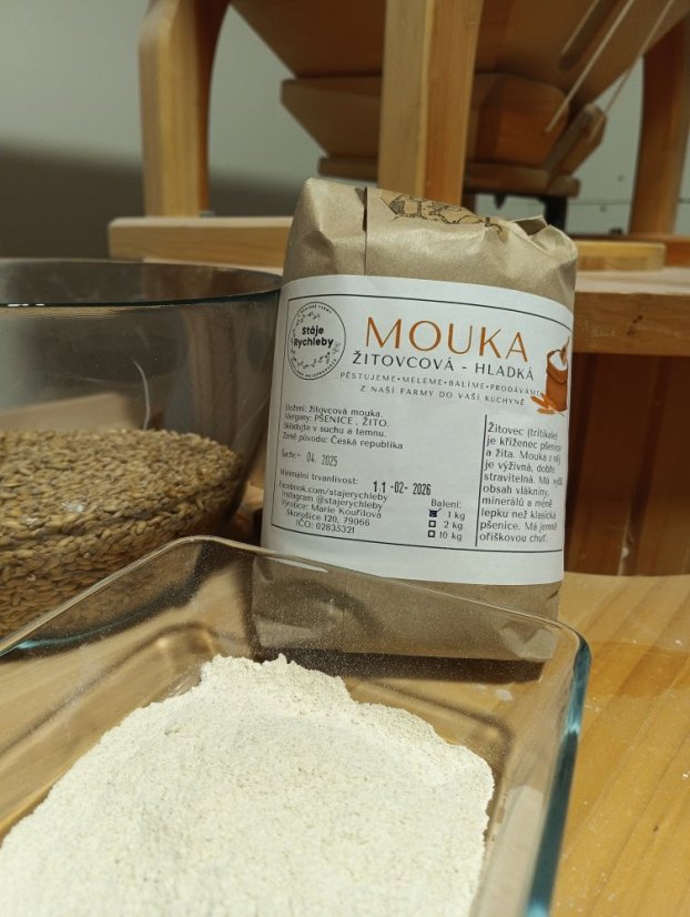 Žitovcová mouka - HLADKÁ