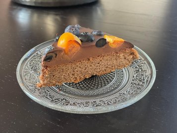 Recepty z žitovcové mouky -  Sladký dortík bez cukru