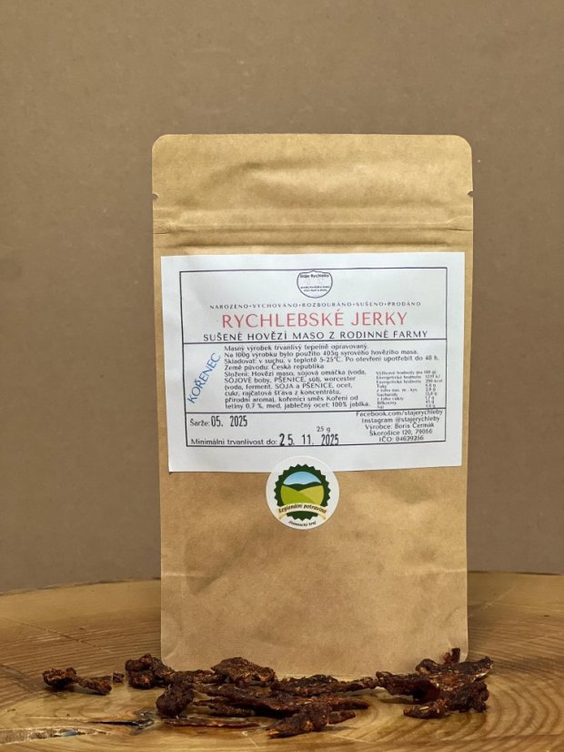 Rychlebské jerky KOŘENEC Rychlebské jerky KOŘENEC